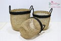 Hot item seagrass storage baskets -