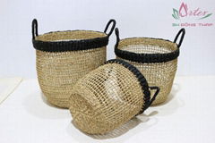 Hot item seagrass storage baskets - BH4329A-3MC 