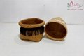 Hot item storage palm leaf baskets - BH4783A-2NA