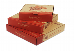China cheap custom pizza packaging box wholesaler