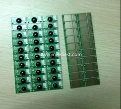 Toner reset chips or drum chips compatible with Konica Minolta bizhub C654 C754 