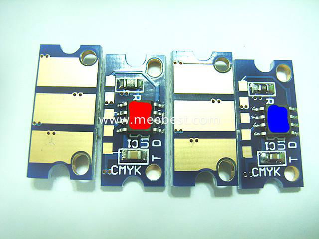 Toner chips / drum chips for Konica Minolta bizhub C200 C210 C203 C253 C353 8650