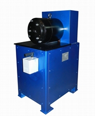 Copper aluminum tube shrinkage machine