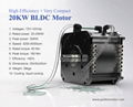 High Efficiency 20KW electric car BLDC