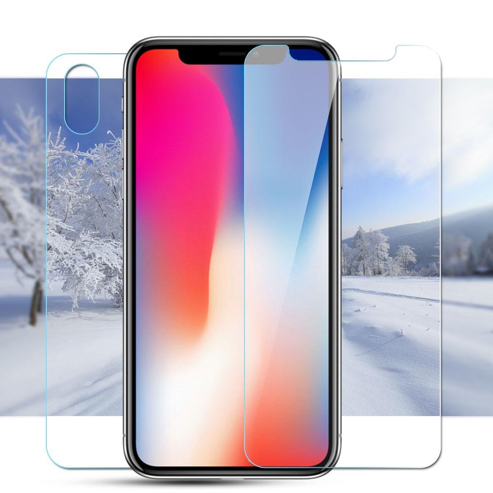 High Quality 2.5D HD Anti Scratch Tempered Glass Screen Protector for iPhone X 3