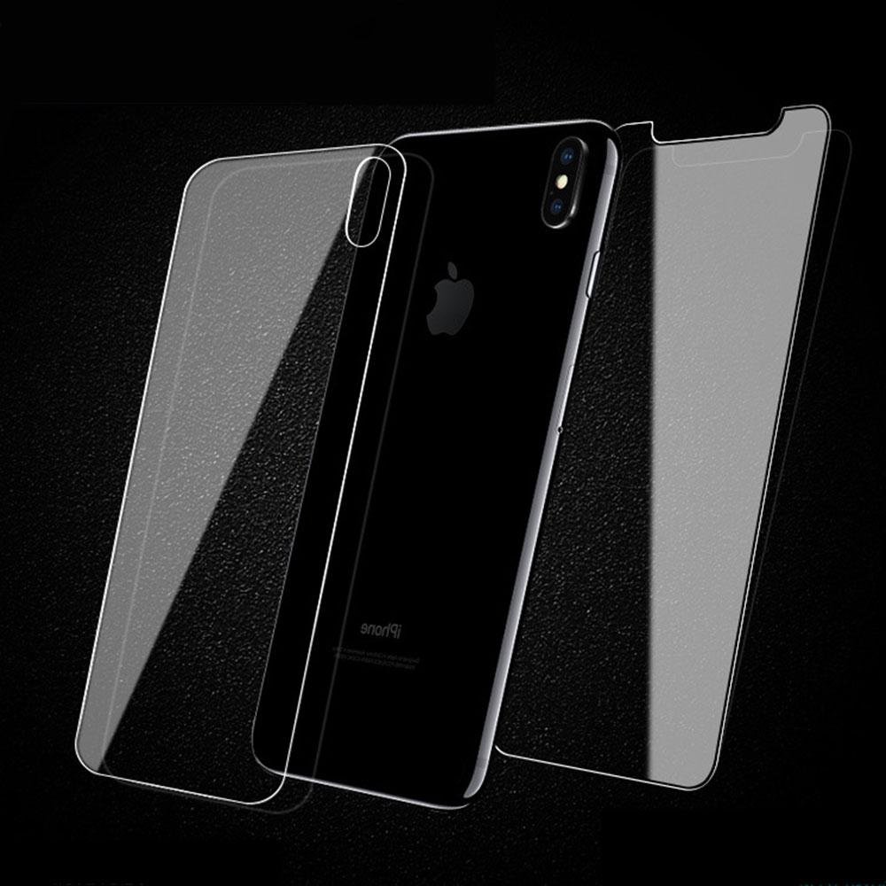 High Quality 2.5D HD Anti Scratch Tempered Glass Screen Protector for iPhone X 4
