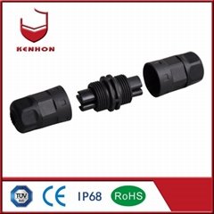M20 IP68 240v and 3 pin outdoor waterproof connectors for outdoor