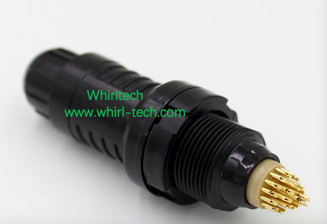 CAB CKB 2P 16pin Redel Connectors Medical Connectors Push Pull self-latching 2