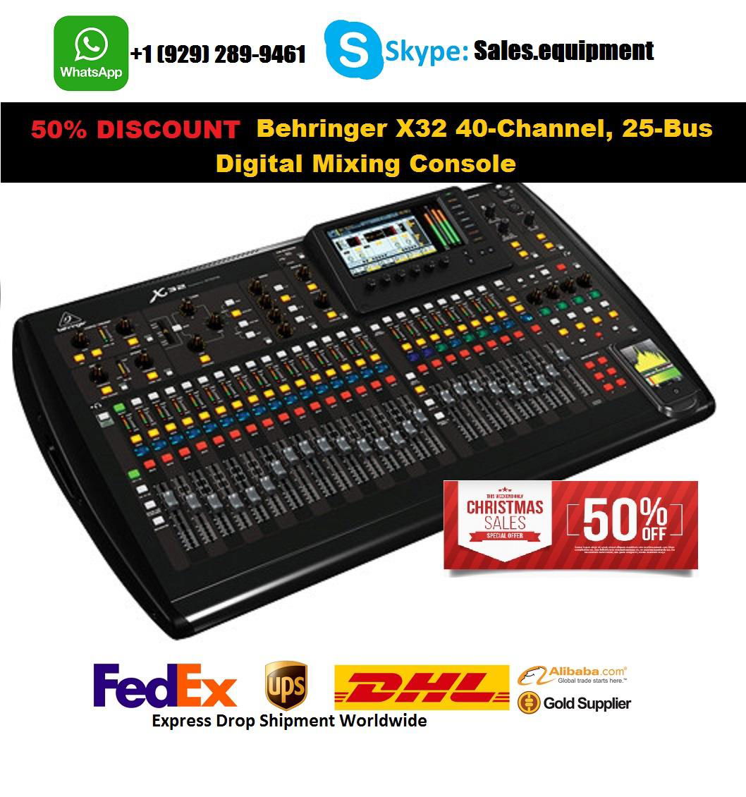 free shipping discount Behringer X32 40Channel, 25Bus Digital Mixing