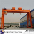 80ton 150ton 250ton double trolley goliath mobile gantry crane 1