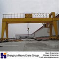 80ton 150ton 250ton double trolley goliath mobile gantry crane 2