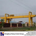 Double girder gantry crane 50t equipment