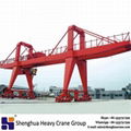 Double girder gantry crane 50t equipment price machine 4
