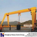 12t single beam gantry crane with