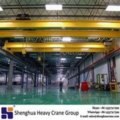 China HSHCL 50 ton explosion-proof hoist traveling bridge overhead cranes