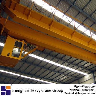 high quality double girder electromagnetic bridge overhead crane 16t manufacture 4