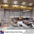 China HSHCL Drawing customized double girder bridge overhead crane