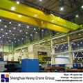 China HSHCL Drawing customized double girder bridge overhead crane 4