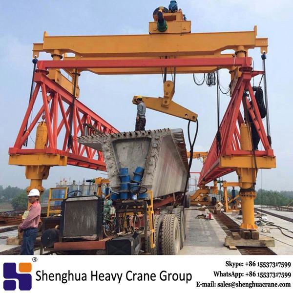 50m 200t expressway bridge beam erection crane beam launcher equipment 5