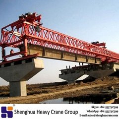 150t T beam concrete beam launcher crane machine manufacturer