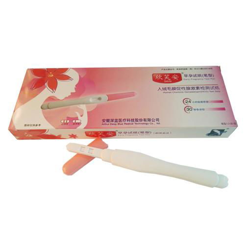 HCG early pregnancy midstream