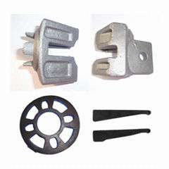 Ringlock Scaffolding Parts Ledger End Brace End 