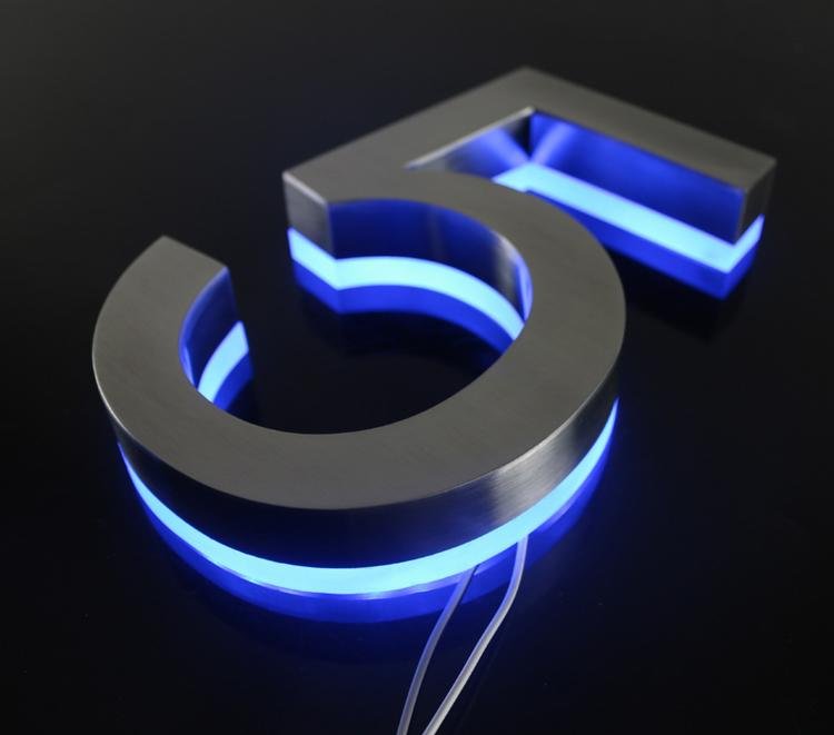 High Quality Hot Sell Lighting 3d Epoxy Resin Channel Letter Sign from Janet Sig 3