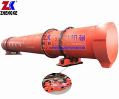 Sand fly ash rotary dryer