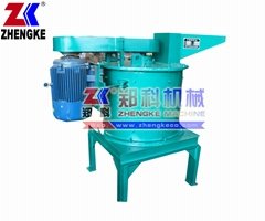 Vertical crusher for briquette making production line