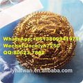 100% pure brass scourer for kitchen dish