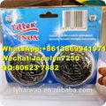 blister card stainless steel spiral scourer scrubbers