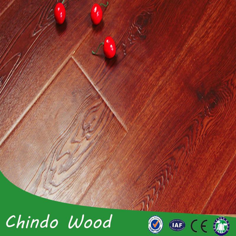 waterproof wood panels indoor laminate flooring for bedroom and hotel 3