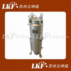 Stainless Steel Jacketed Bag Filter Housing