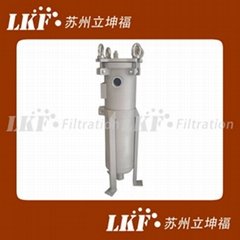 Stainless Steel Size 4 Bag Filter Housing