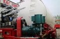2 3 4 Axles 30 40 50 m3 Cbm dry bulker pneumatic powder Cement Tanker Trailer  1