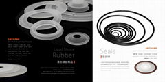 sillicone seal  silicone rubber gasker industial rubber products 