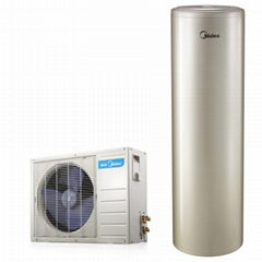 商用美的10匹空氣能熱水器