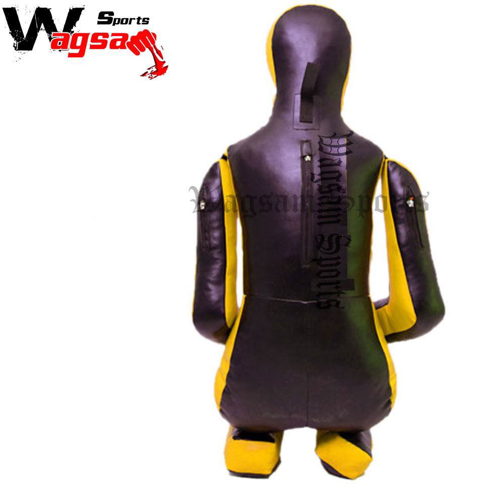 Grappling BJJ Synthetic Leather Dummy Judo Punch Bag MMA Fighting Training 6ft 3