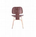 LCW low back replica kitchen wooden dining chair wood chair 1