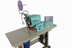 Free sewing seamless binding textile machine