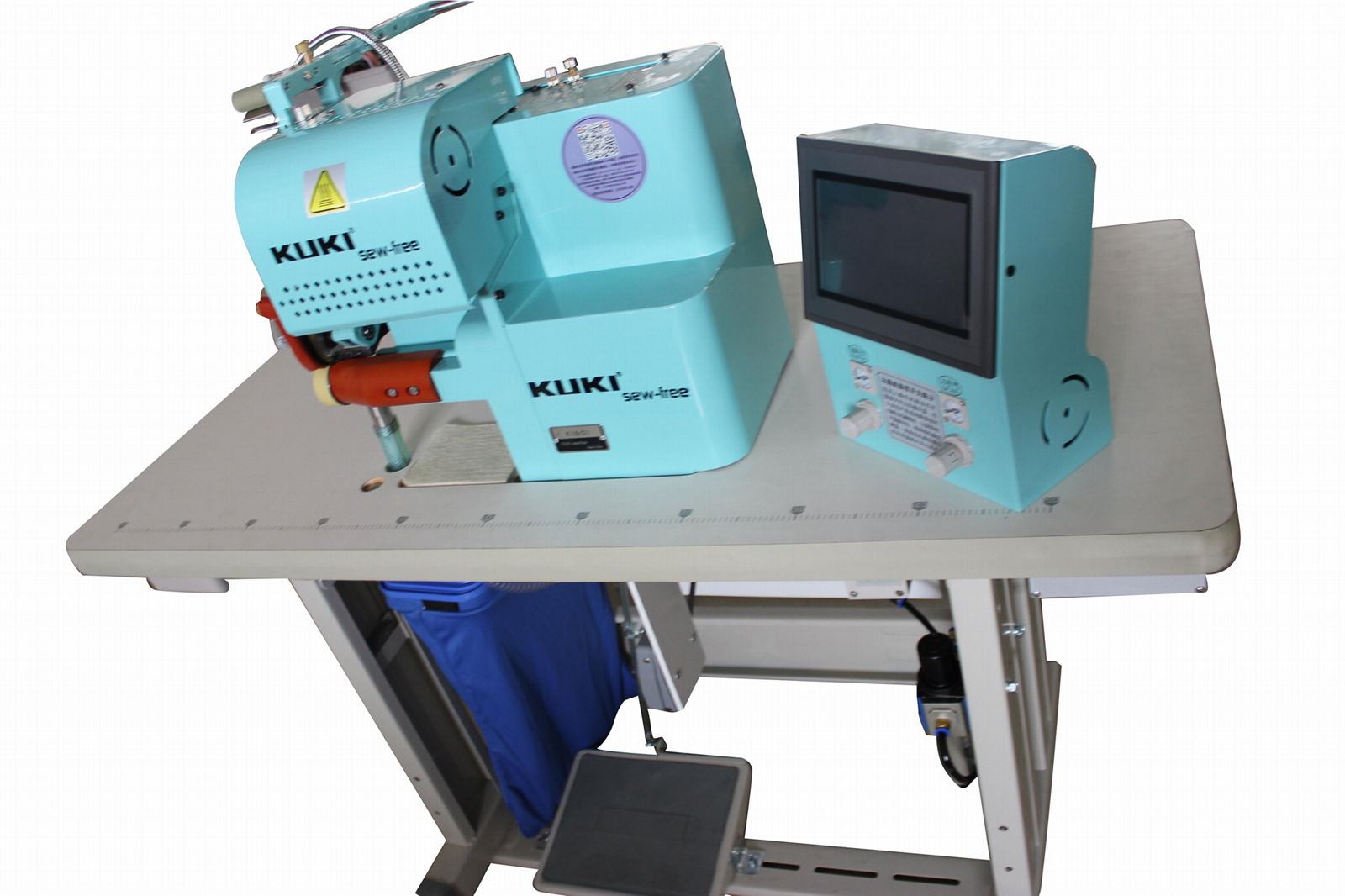 Seamless fusing glue film tape and trimming fabric bra making bonding machine