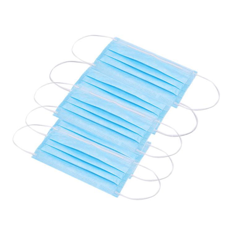 Disposable non woven 3 ply face mask