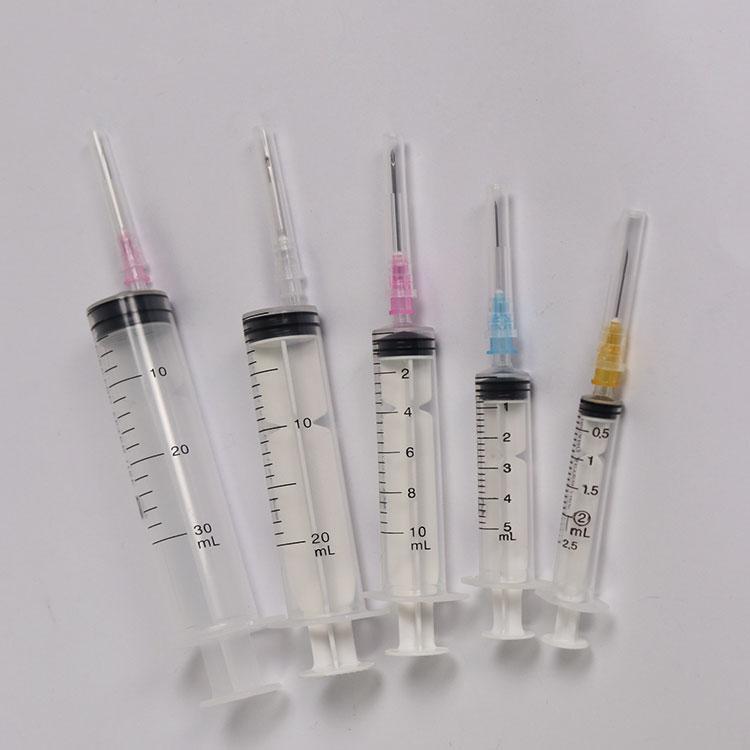 1ml slip or lock syringe with or without needle 3