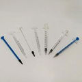 1ml slip or lock syringe with or without needle 4