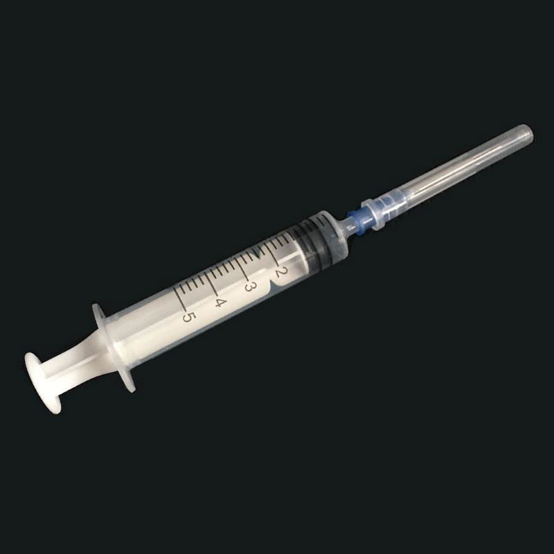 1ml l螺口或直口一次性使用注射器带针 5
