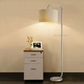 New design nordic home decor fabric contemporary floor lamp 1