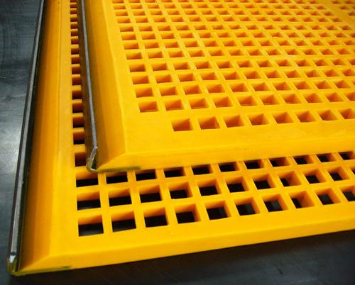 polyurethane dewatering/vibrating/shaking screen/mesh panel 3