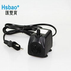 Hsbao 10W 600L/H Fountain Pump