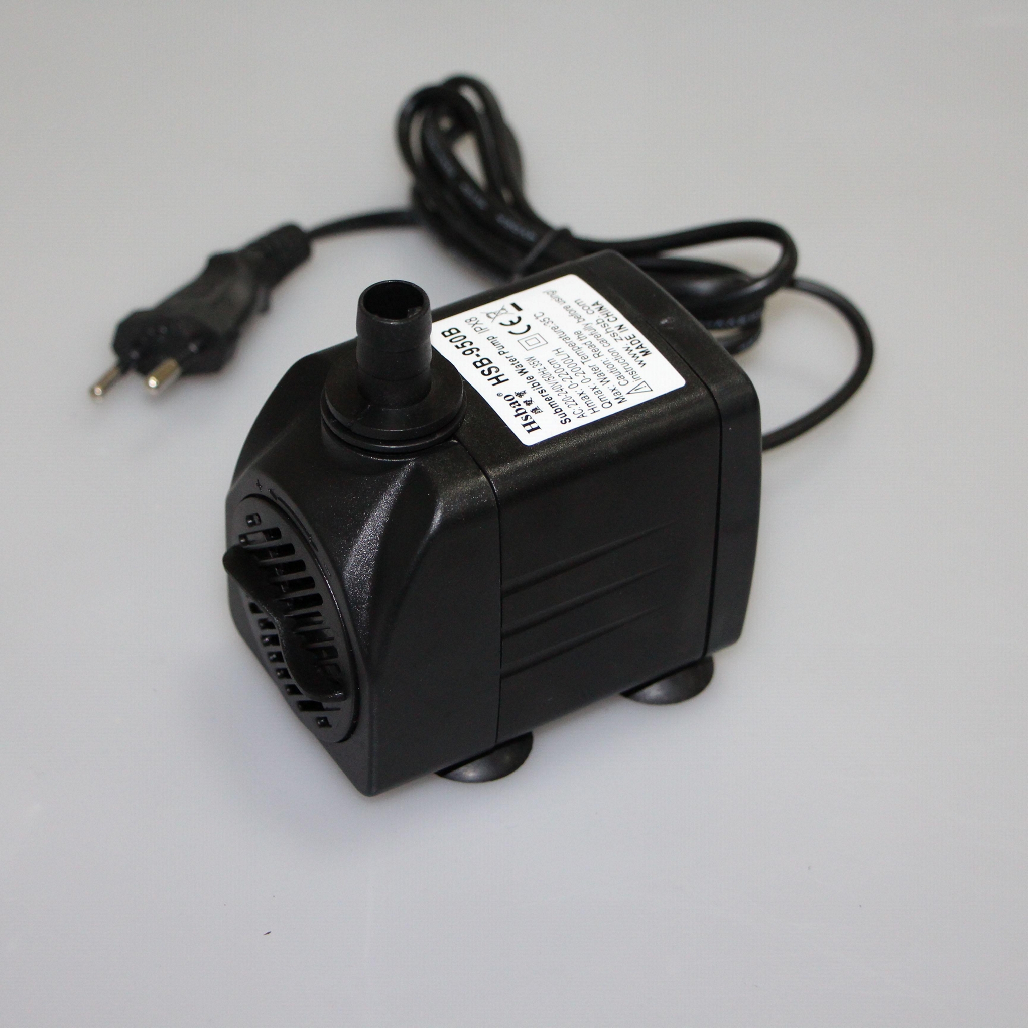 Hsbao 25W 1500L/H Submersible Fountain Pump HSB950 (China