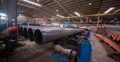 ASTM A252 LSAW steel pipe